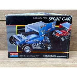 Vintage 1988 Monogram 1/24 Casey Luna Ford Sprint Car #2775 Open-Box HTF RARE